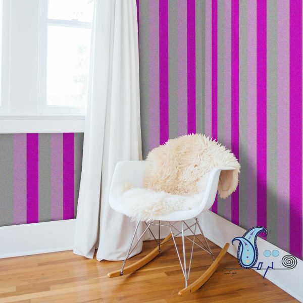 Stripes felt wall covering