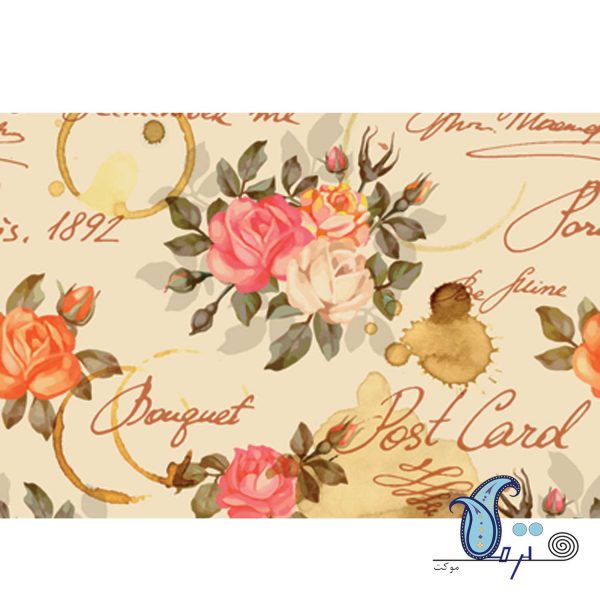 دیوارپوش نمدی طرح باکینگهام