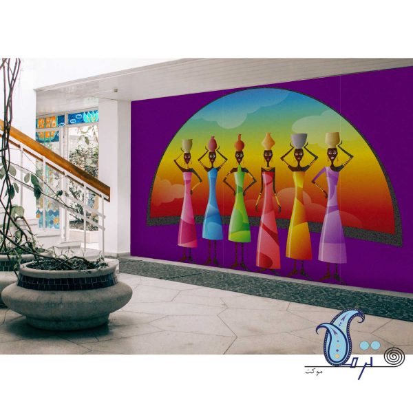 bookap 600x600 - کاغذ دیواری نمدی