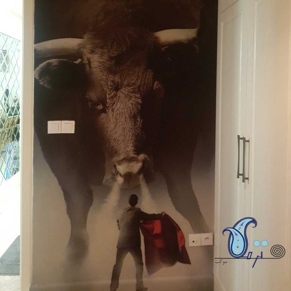 cow 600x600 - کاغذ دیواری نمدی