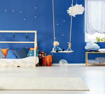 چیدمان و نگهداری وسایل اتاق کودک