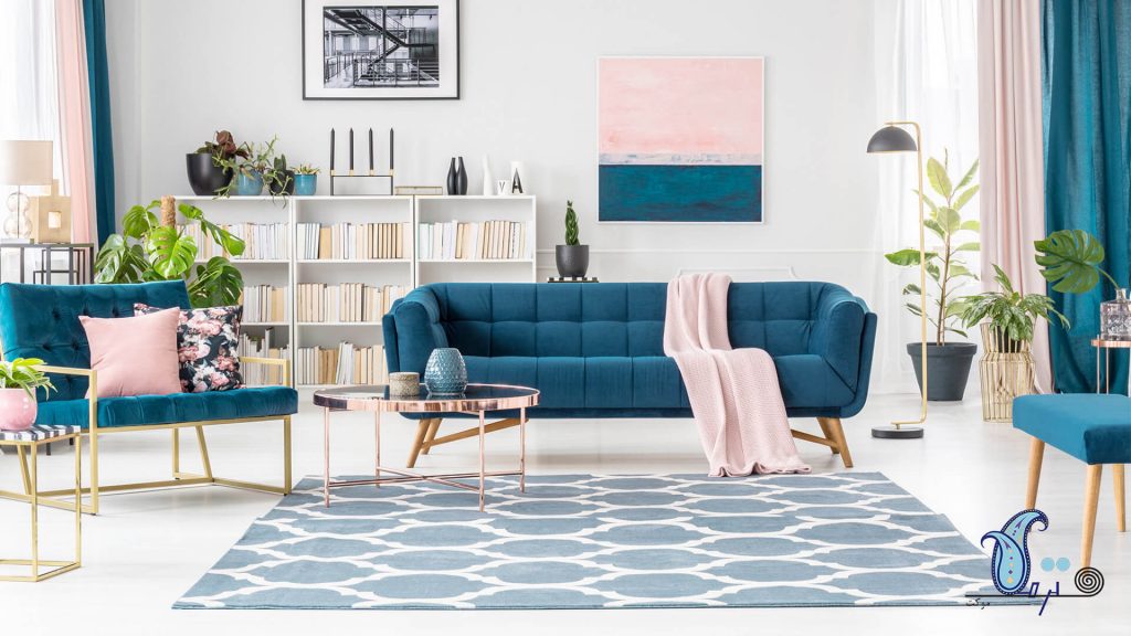 داشتن خانهی مجلل، با نکاتی آسان Luxurious house Termeh Carpet 5 1024x576 - داشتن خانهی مجلل، با نکاتی آسان