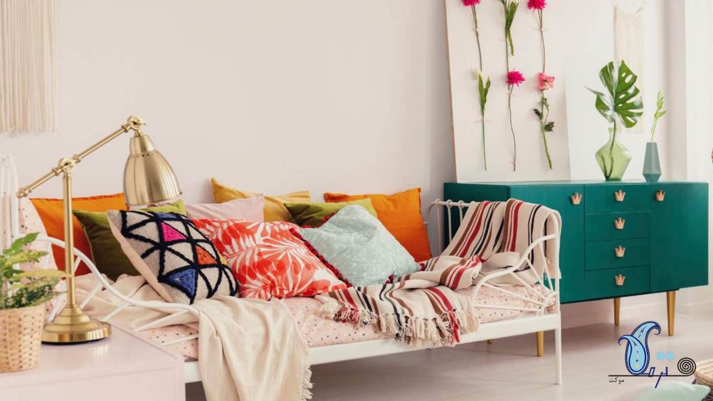 Bohemian style Termeh Carpet 3 1024x576 - سبک بوهمیان در دکوراسیون خانه