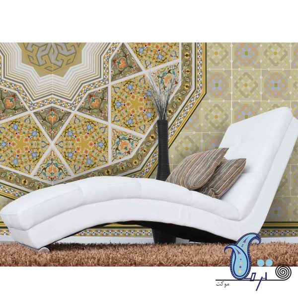 کاغذ دیواری نمدی طرح خاتم